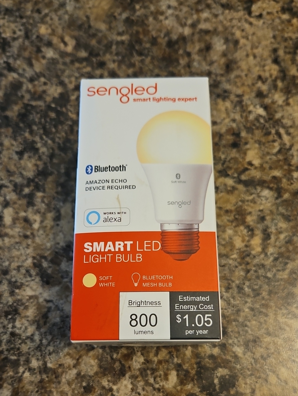 Sengled Soft White Smart LED Light Bulb - Bluetooth, Alexa Compatible